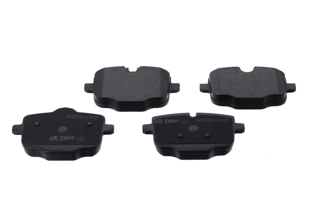 Jeu de 4 plaquettes de frein VALEO ref. 610372